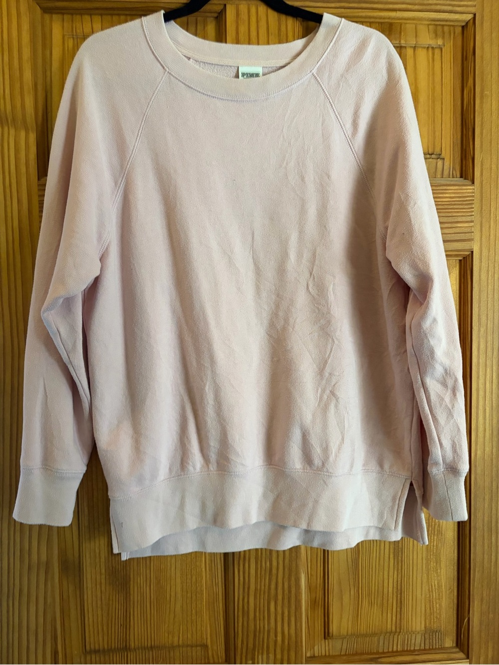 PINK Victoria's Secret Pale Pink Crewneck Sweater